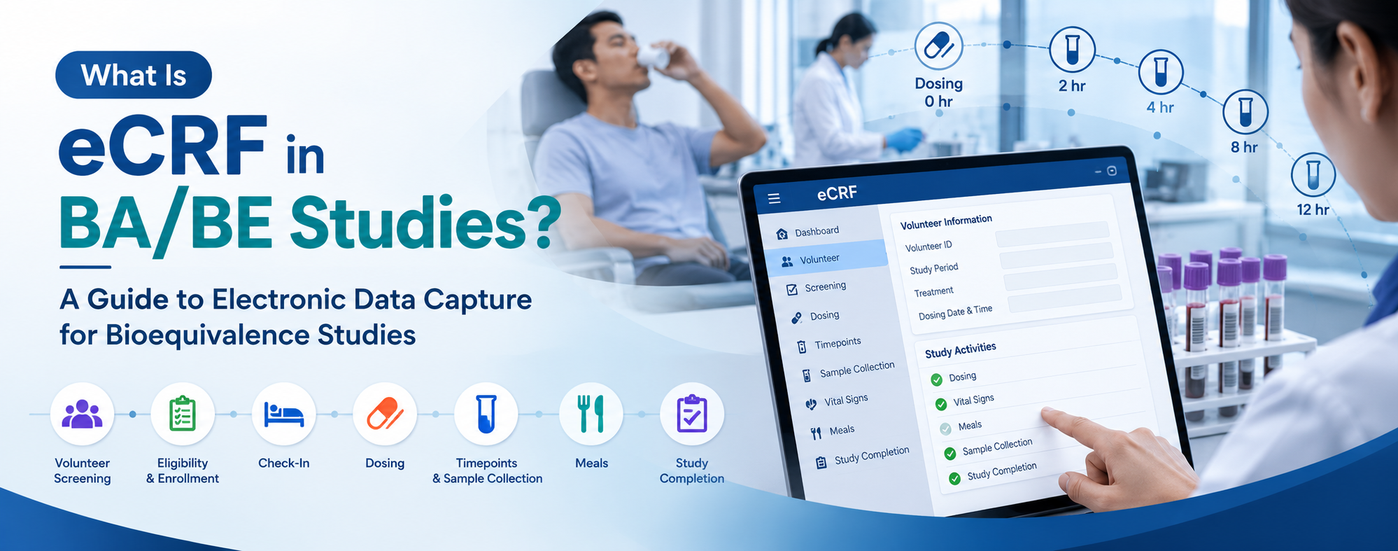 eCRF software for BA/BE studies